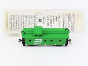 N Scale Micro-Trains MTL 50050 Burlington Northern 34' Wood-Sheathed Caboose RTR