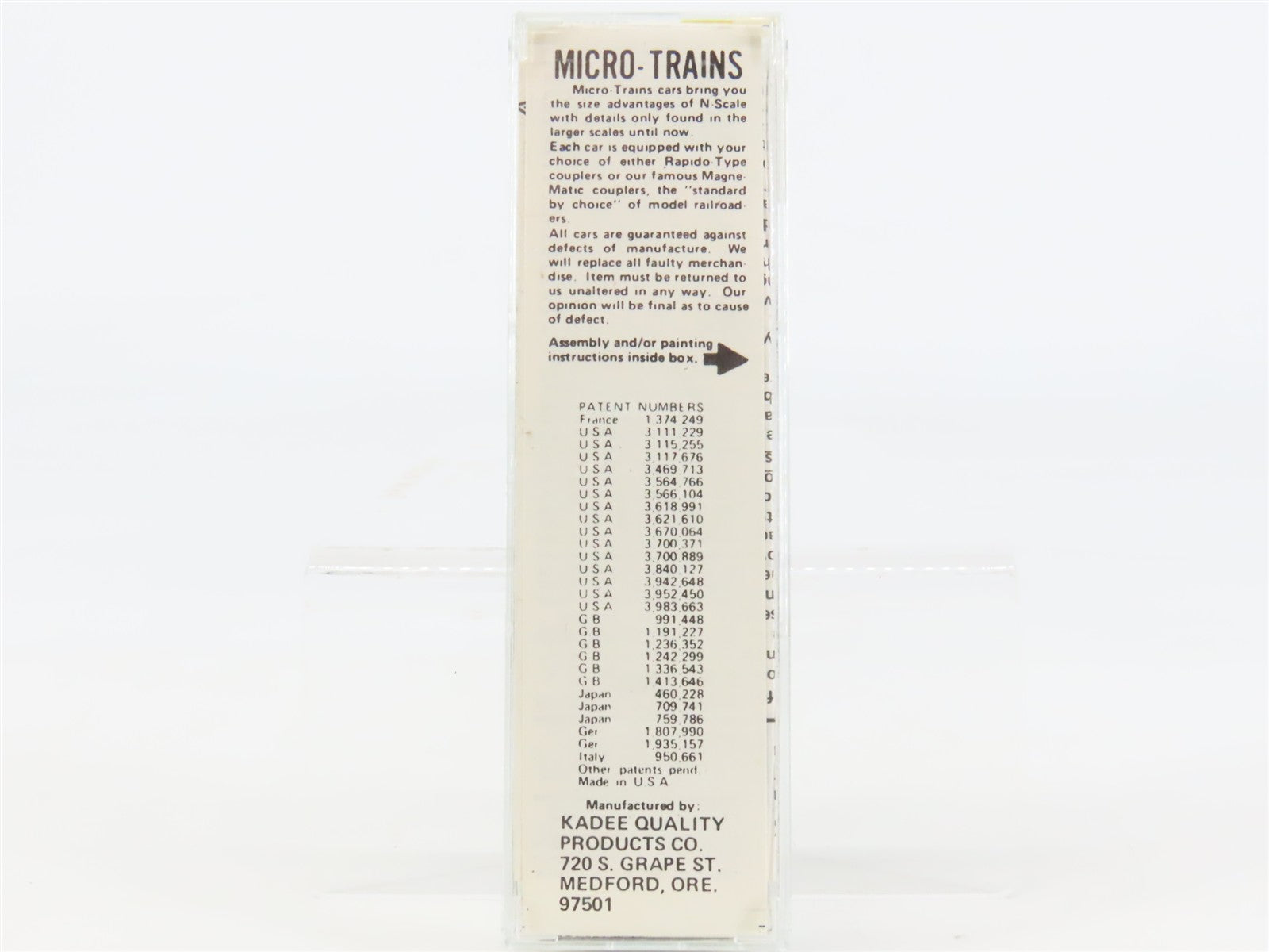 N Scale Micro-Trains MTL 50050 Burlington Northern 34' Wood-Sheathed Caboose RTR