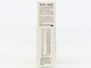 N Scale Micro-Trains MTL 50050 Burlington Northern 34' Wood-Sheathed Caboose RTR