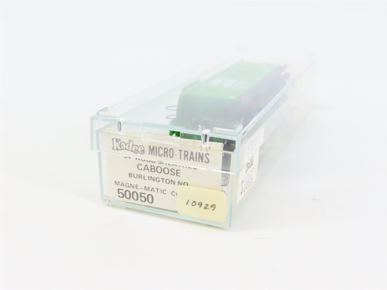 N Scale Micro-Trains MTL 50050 Burlington Northern 34' Wood-Sheathed Caboose RTR