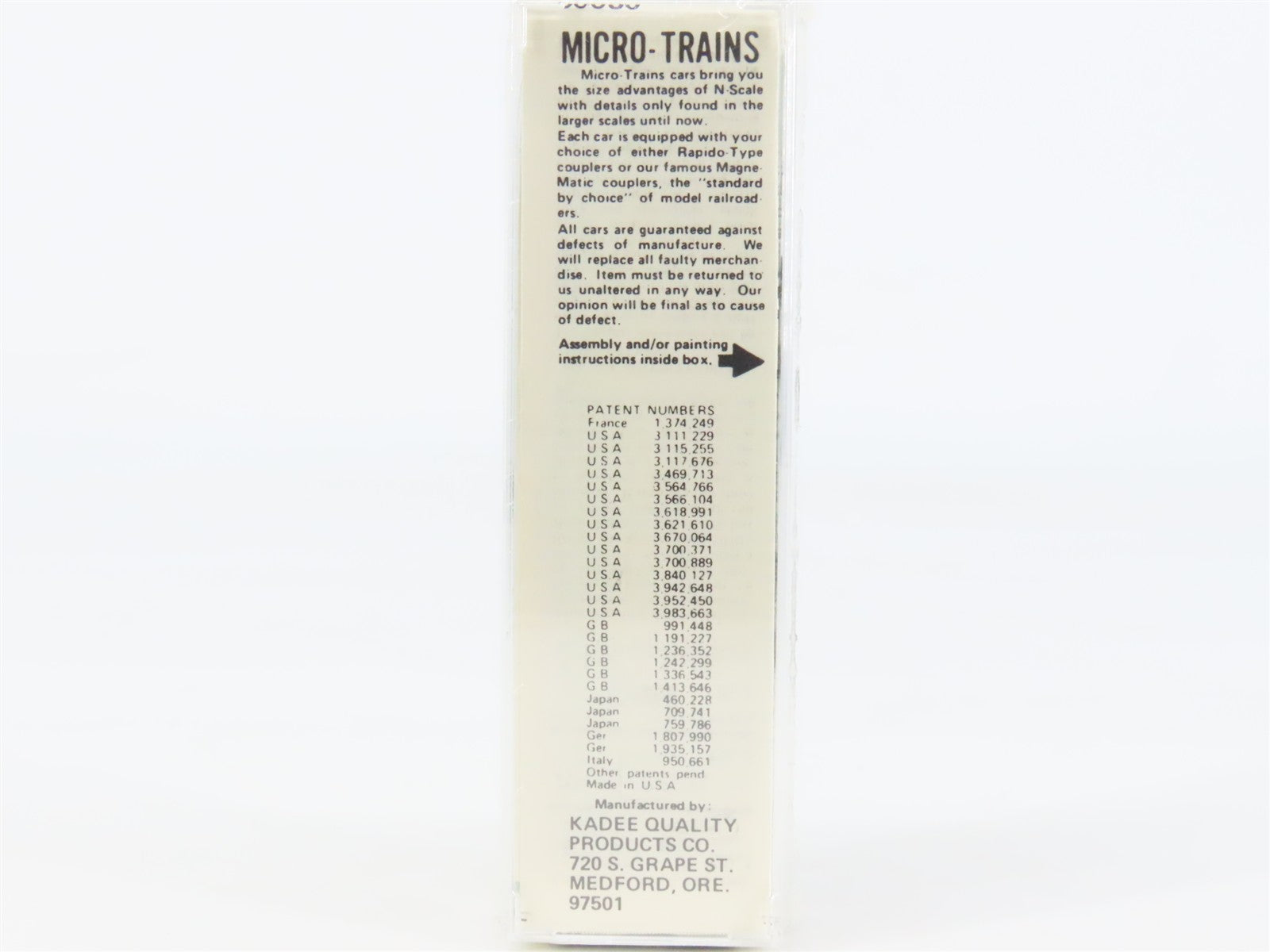 N Scale Micro-Trains MTL 50050 Burlington Northern 34' Wood Sheathed Caboose RTR