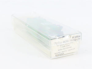 N Scale Micro-Trains MTL 50050 Burlington Northern 34' Wood Sheathed Caboose RTR