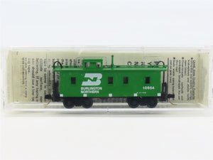 N Scale Micro-Trains MTL 50050 Burlington Northern 34' Wood Sheathed Caboose RTR