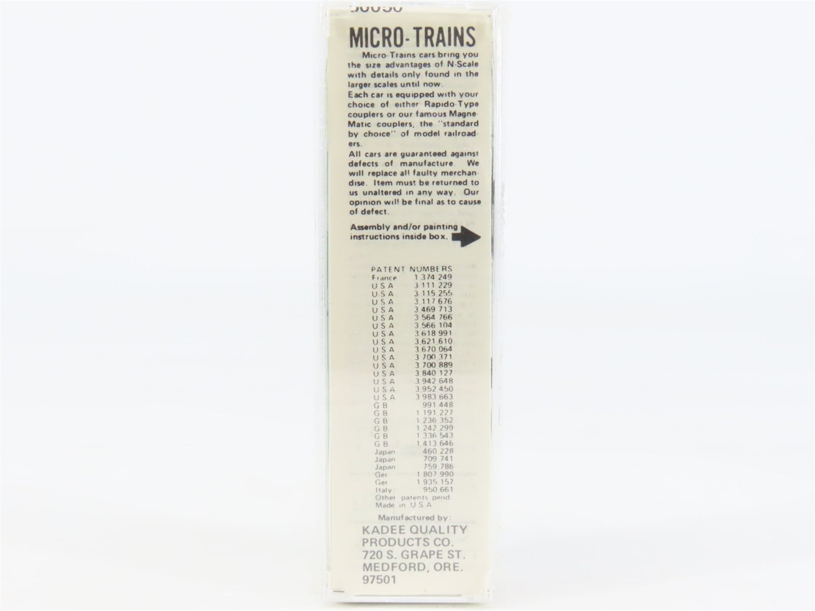 N Scale Micro-Trains MTL 50050 Burlington Northern 34' Wood Sheathed Caboose RTR
