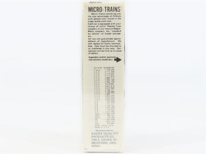 N Scale Micro-Trains MTL 50050 Burlington Northern 34' Wood Sheathed Caboose RTR
