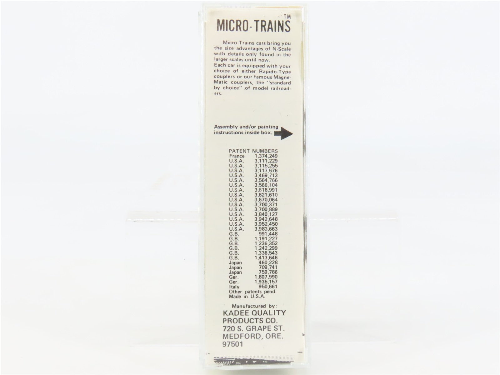 N Scale Micro-Trains MTL 50100 UP Union Pacific 34' Wood-Sheathed Caboose RTR