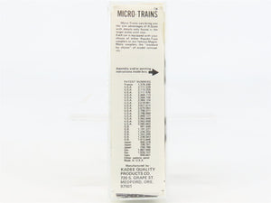 N Scale Micro-Trains MTL 50100 UP Union Pacific 34' Wood-Sheathed Caboose RTR
