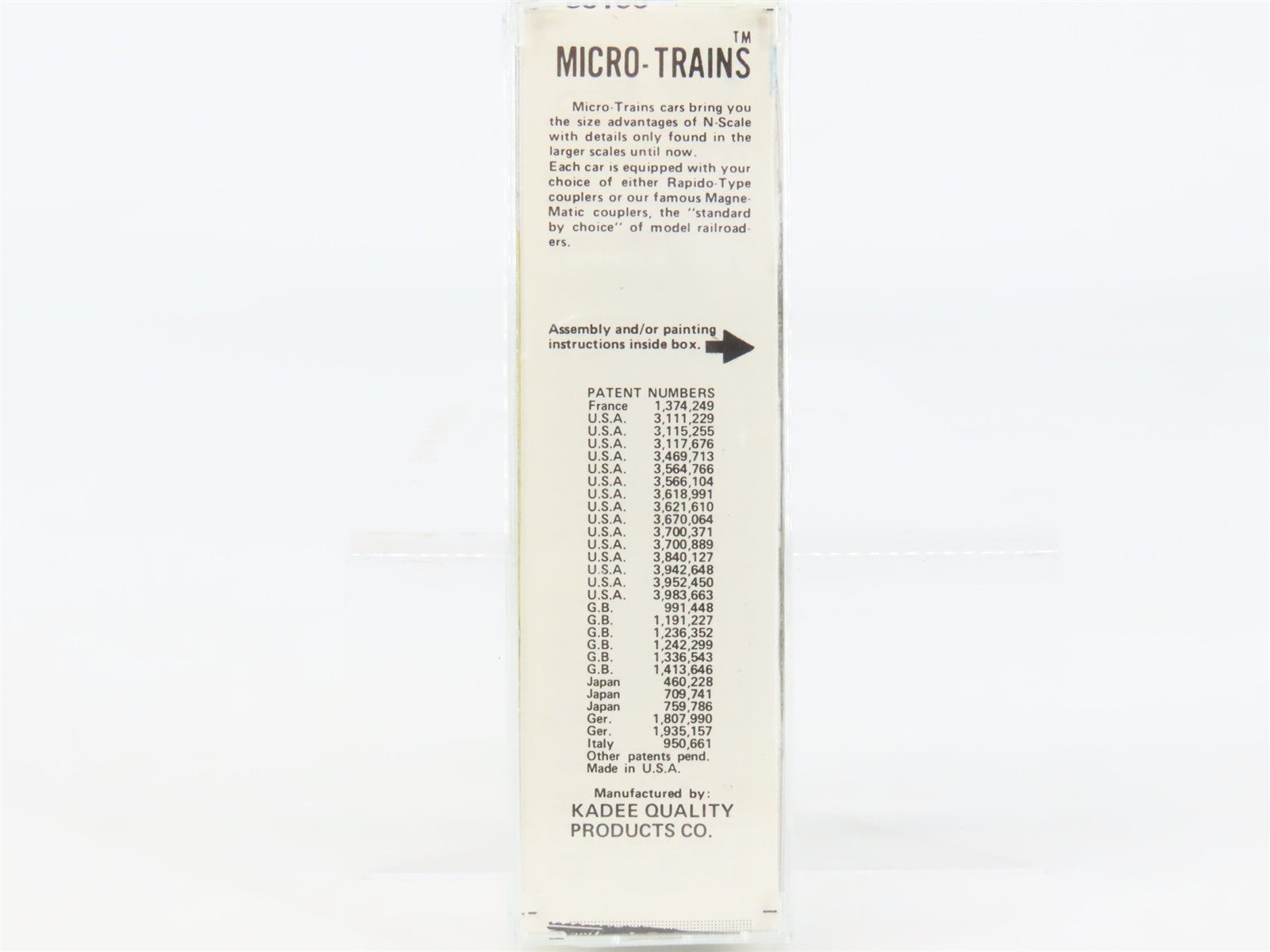 N Scale Micro-Trains MTL 50100 UP Union Pacific 34' Wood Sheathed Caboose RTR
