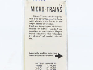 N Scale Micro-Trains MTL 50100 UP Union Pacific 34' Wood Sheathed Caboose RTR