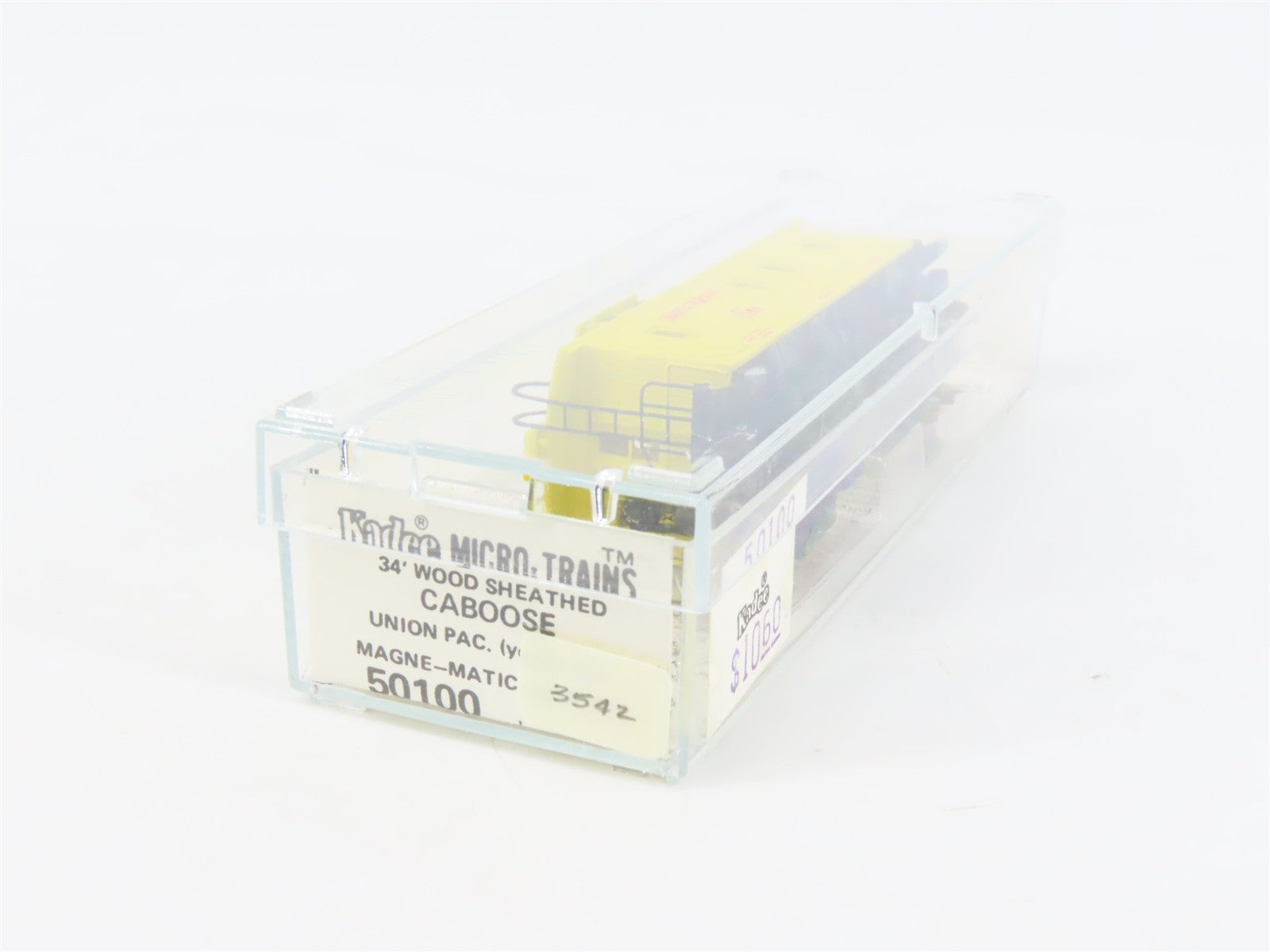 N Scale Micro-Trains MTL 50100 UP Union Pacific 34' Wood Sheathed Caboose RTR