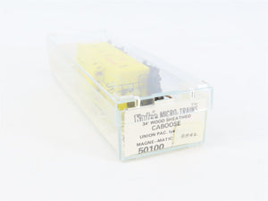 N Scale Micro-Trains MTL 50100 UP Union Pacific 34' Wood Sheathed Caboose RTR