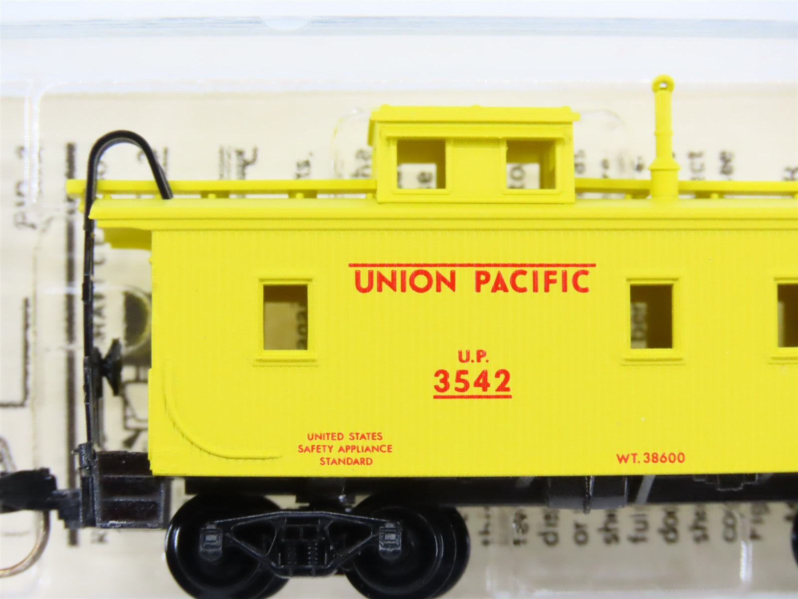 N Scale Micro-Trains MTL 50100 UP Union Pacific 34' Wood Sheathed Caboose RTR