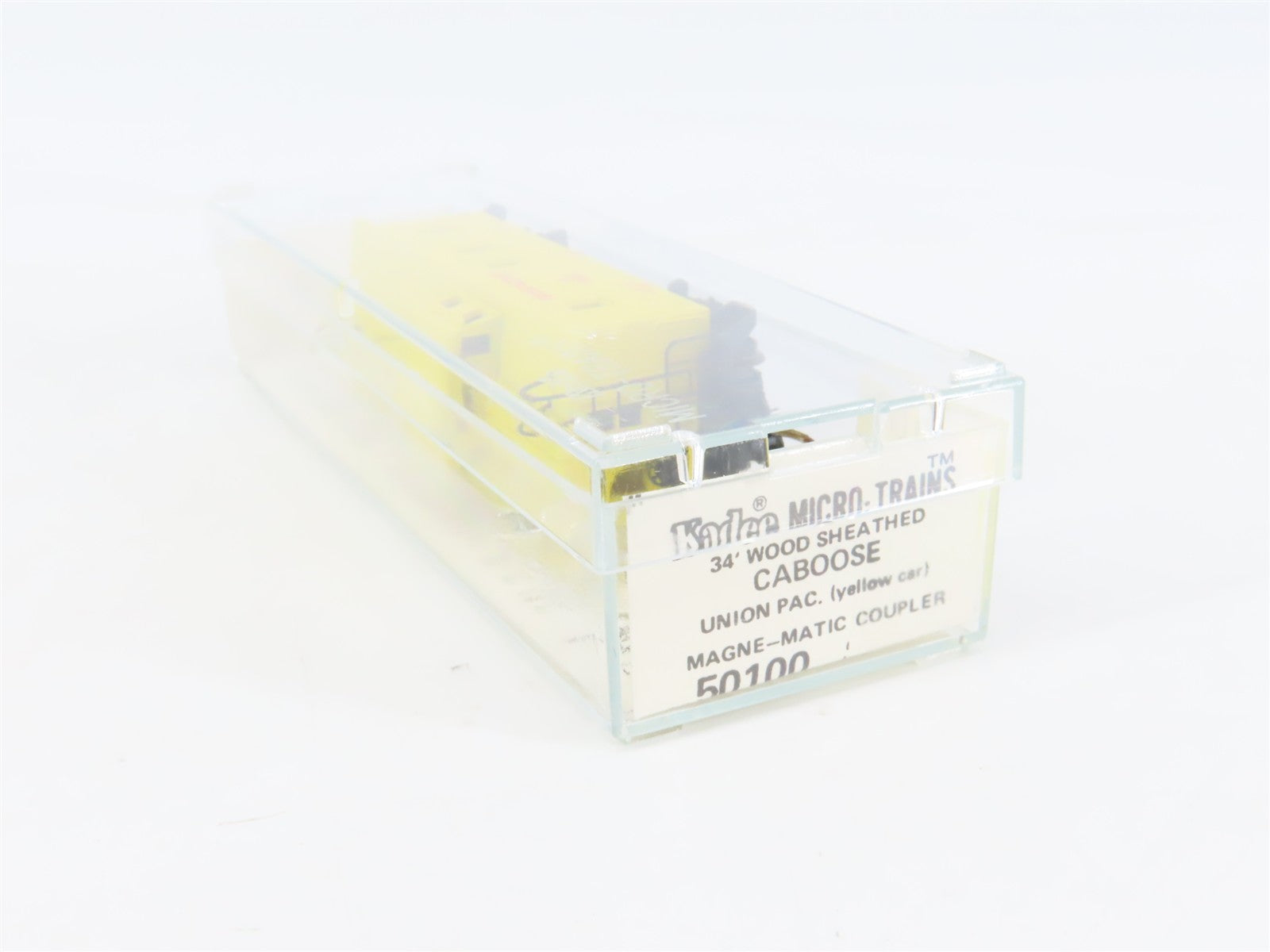 N Scale Micro-Trains MTL 50100 UP Union Pacific 34' Wood Sheathed Caboose RTR