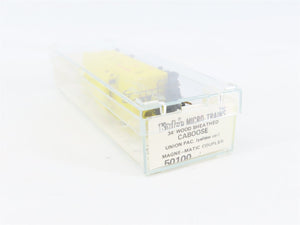 N Scale Micro-Trains MTL 50100 UP Union Pacific 34' Wood Sheathed Caboose RTR