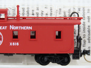 N Scale Micro-Trains MTL 50090 Great Northern 34' Wood Sheathed Caboose X616 RTR