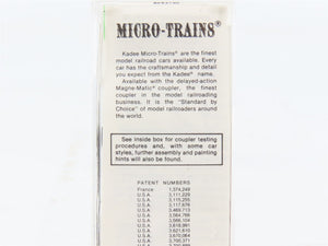 N Scale Micro-Trains MTL 50090 GN Great Northern 34' Wood-Sheathed Caboose RTR