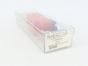 N Scale Micro-Trains MTL 50080 Chicago, Burlington & Quincy 34' Caboose RTR