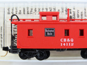 N Scale Micro-Trains MTL 50080 Chicago, Burlington & Quincy 34' Caboose RTR