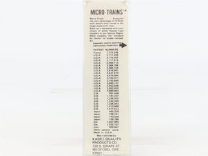 N Scale Micro-Trains MTL 50080 Chicago, Burlington & Quincy 34' Caboose RTR