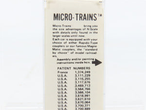N Scale Micro-Trains MTL 50080 Chicago, Burlington & Quincy 34' Caboose RTR