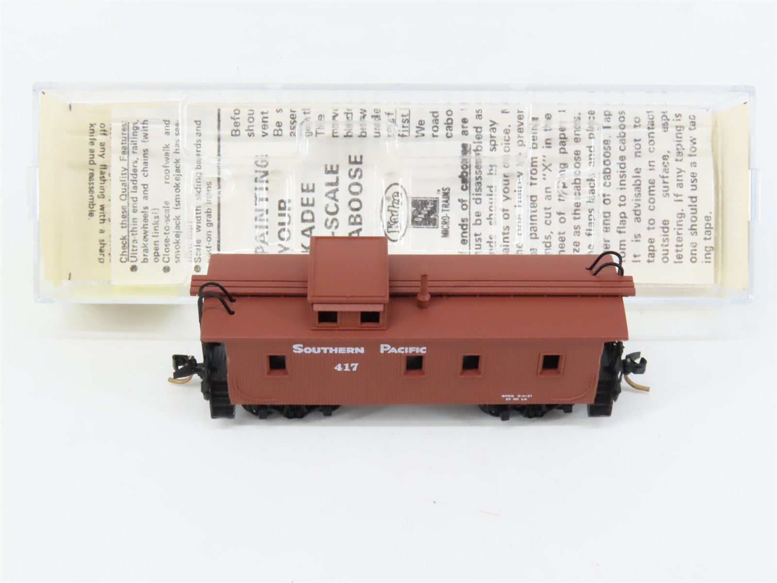 N Scale Micro-Trains MTL 50070 SP Southern Pacific 34' Wood Sheathed Caboose RTR