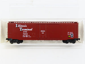 N Scale Micro-Trains MTL 32270 ITC Illinois Terminal 50' Box Car 7234 RTR