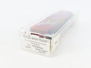 N Scale Micro-Trains MTL 32270 ITC Illinois Terminal 50' Box Car 7234 RTR