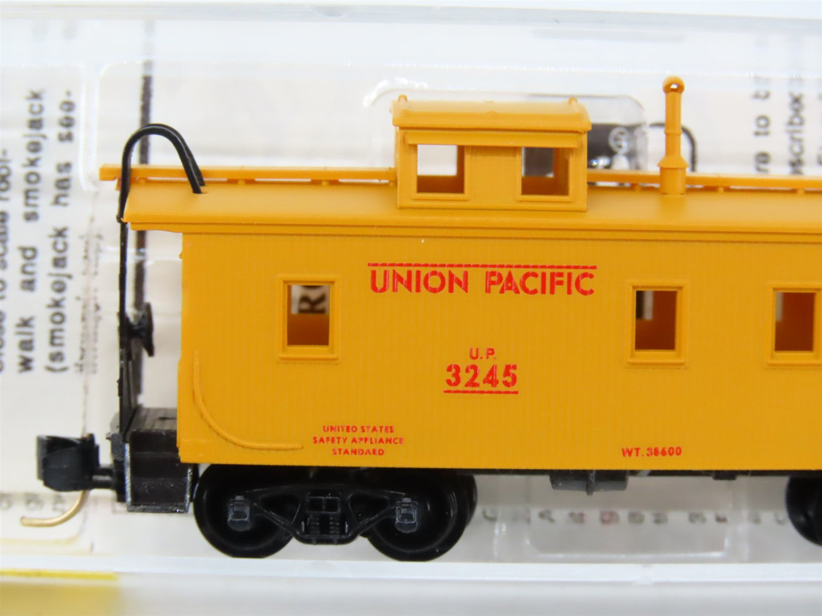 N Scale Micro-Trains MTL 50100 UP Union Pacific 34' Wood Sheathed Caboose RTR