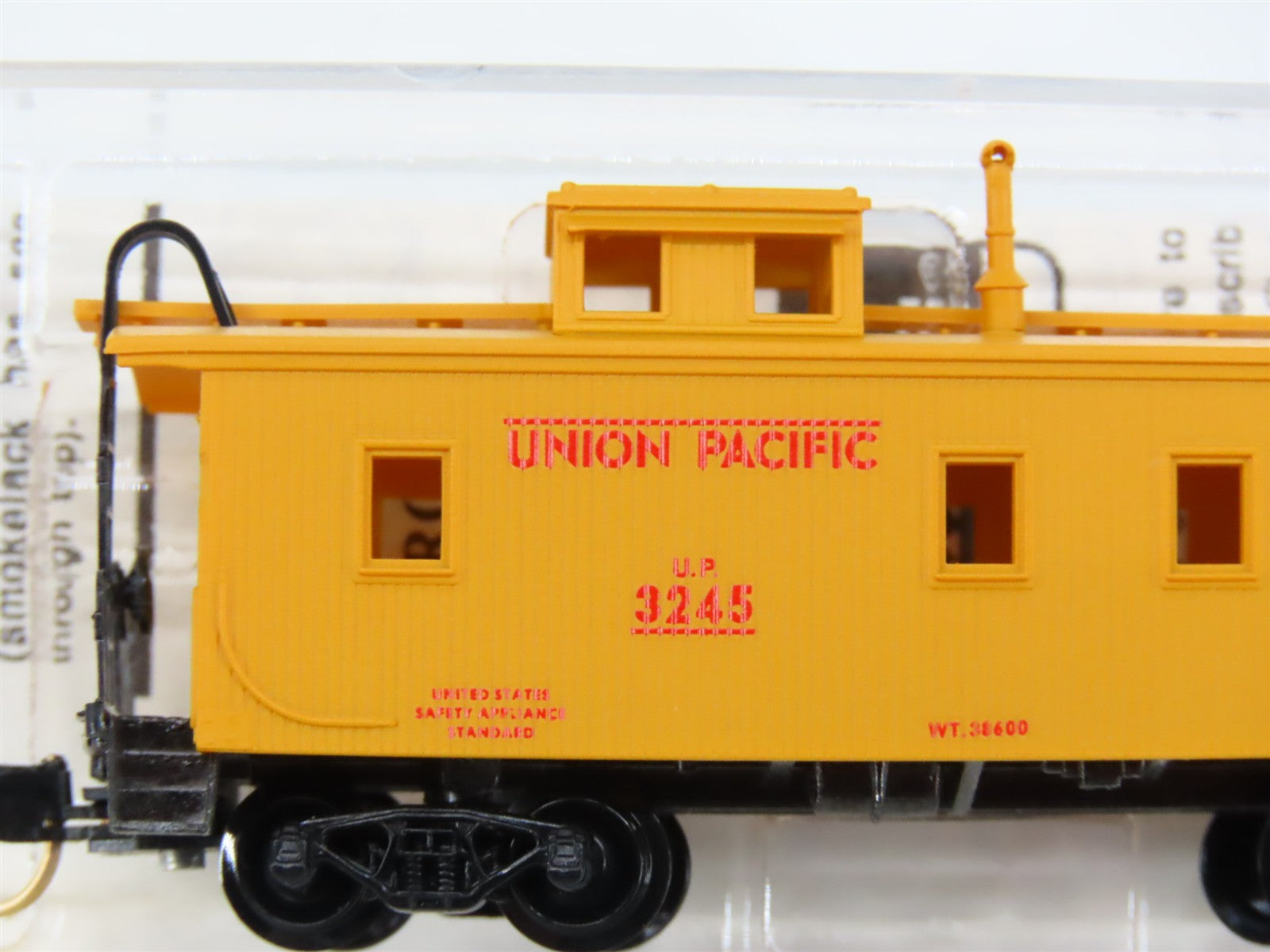 N Scale Micro-Trains MTL 50100 UP Union Pacific 34' Wood Sheathed Caboose RTR