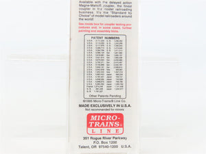 N Scale Micro-Trains MTL 50100 UP Union Pacific 34' Wood Sheathed Caboose RTR