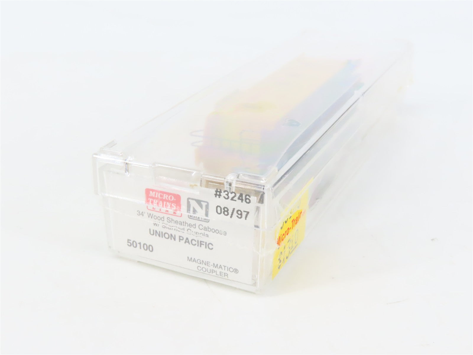 N Scale Micro-Trains MTL 50100 UP Union Pacific 34' Caboose 3246 RTR