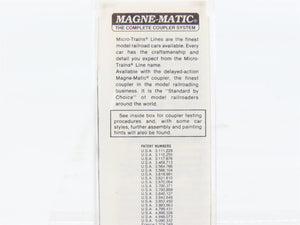 N Scale Micro-Trains MTL 50100 UP Union Pacific 34' Wood-Sheathed Caboose RTR