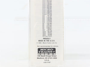 N Scale Micro-Trains MTL 50100 UP Union Pacific 34' Wood-Sheathed Caboose RTR