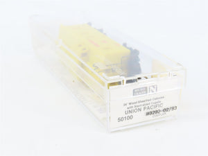 N Scale Micro-Trains MTL 50100 UP Union Pacific 34' Wood-Sheathed Caboose RTR