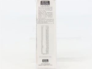 N Scale Micro-Trains MTL 50100 UP Union Pacific 34' Wood-Sheathed Caboose RTR