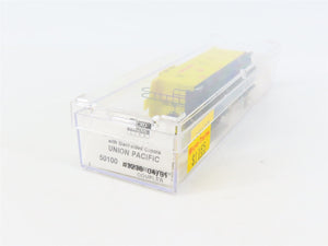 N Scale Micro-Trains MTL 50100 UP Union Pacific 34' Wood-Sheathed Caboose RTR