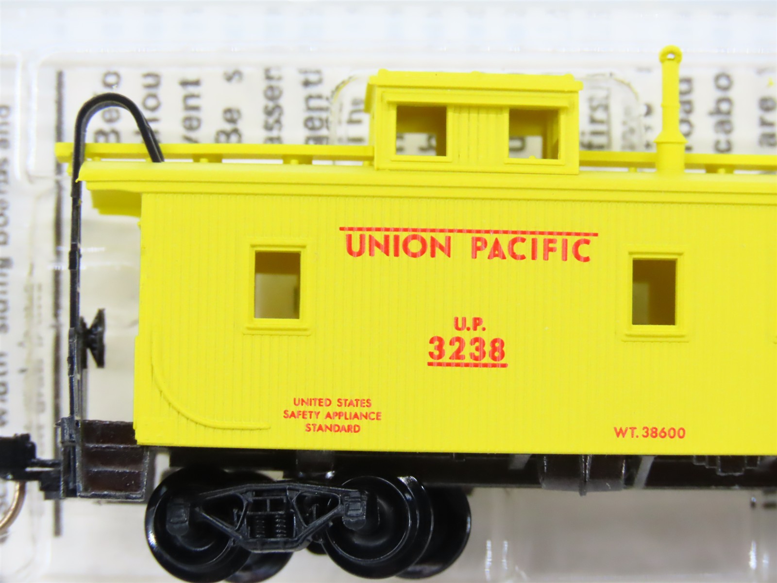 N Scale Micro-Trains MTL 50100 UP Union Pacific 34' Wood-Sheathed Caboose RTR