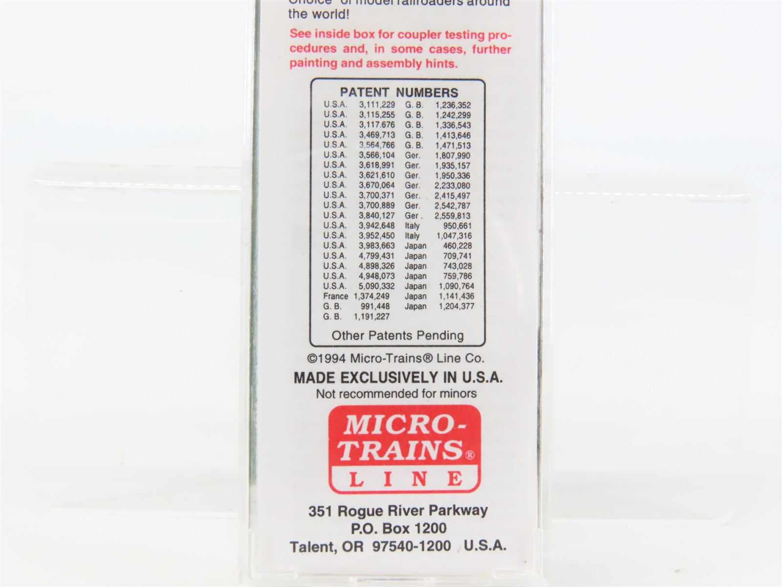 N Scale Micro-Trains MTL 32320 RDG Reading 50' Plug Door Box Car 17059 RTR