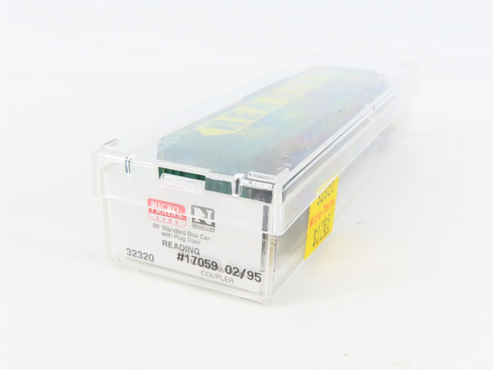 N Scale Micro-Trains MTL 32320 RDG Reading 50' Plug Door Box Car 17059 RTR