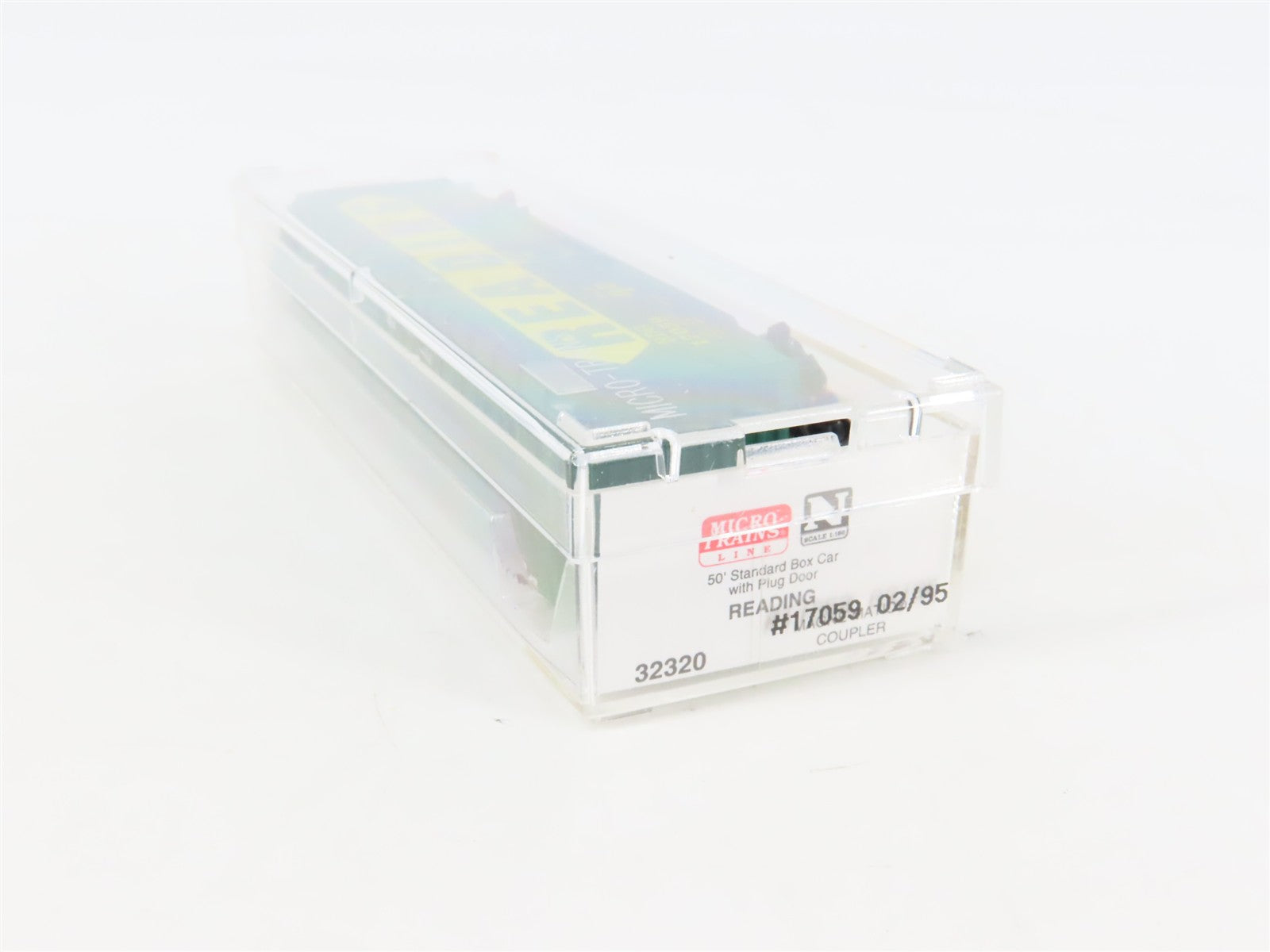 N Scale Micro-Trains MTL 32320 RDG Reading 50' Plug Door Box Car 17059 RTR
