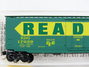 N Scale Micro-Trains MTL 32320 RDG Reading 50' Plug Door Box Car 17059 RTR