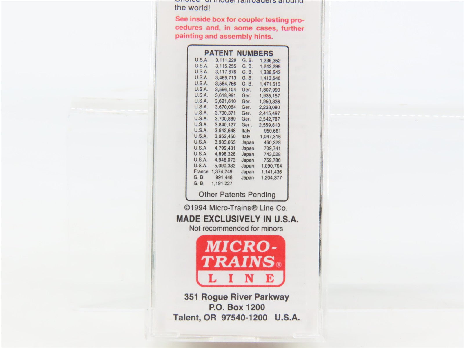N Scale Micro-Trains MTL 32320 RDG Reading 50' Plug Door Box Car 17059 RTR