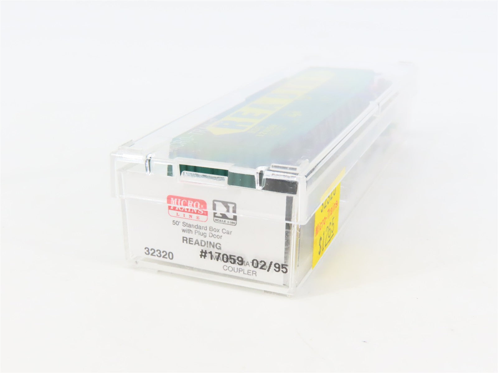 N Scale Micro-Trains MTL 32320 RDG Reading 50' Plug Door Box Car 17059 RTR