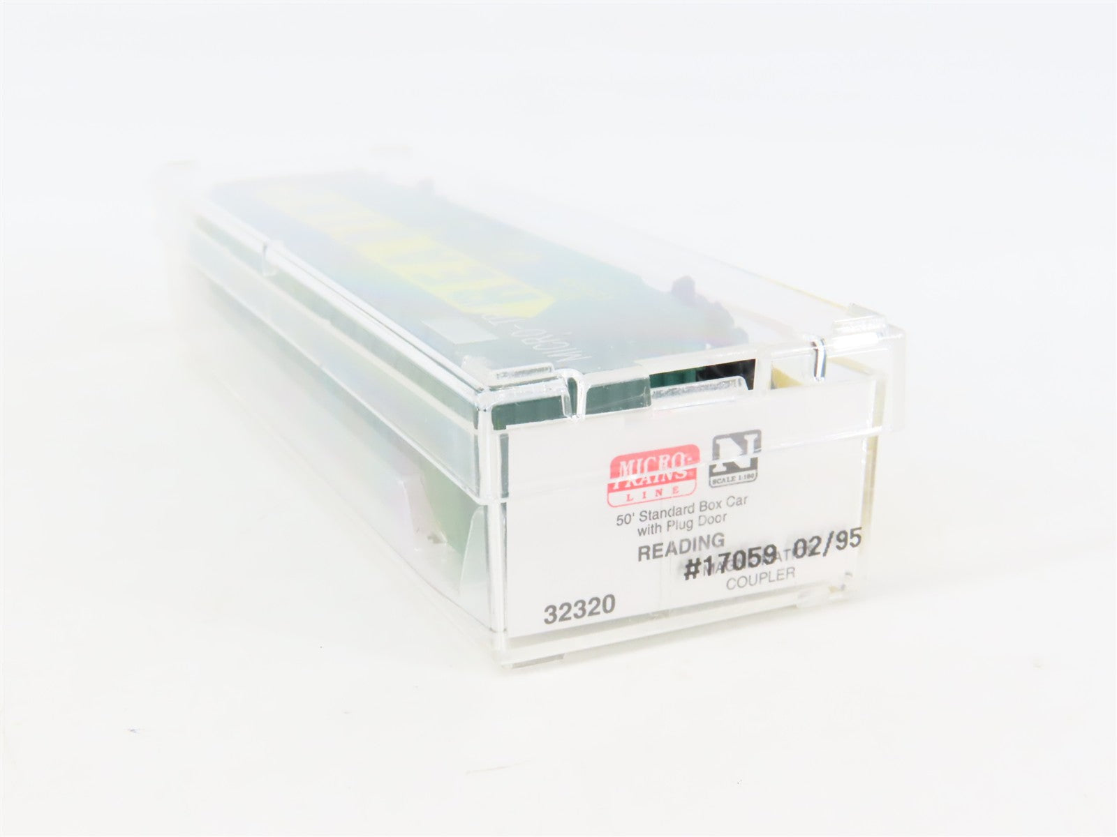 N Scale Micro-Trains MTL 32320 RDG Reading 50' Plug Door Box Car 17059 RTR