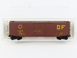 N Scale Micro-Trains MTL 32300 Chicago Great Western 50' Single Door Box Car RTR