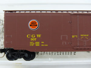 N Scale Micro-Trains MTL 32300 Chicago Great Western 50' Single Door Box Car RTR