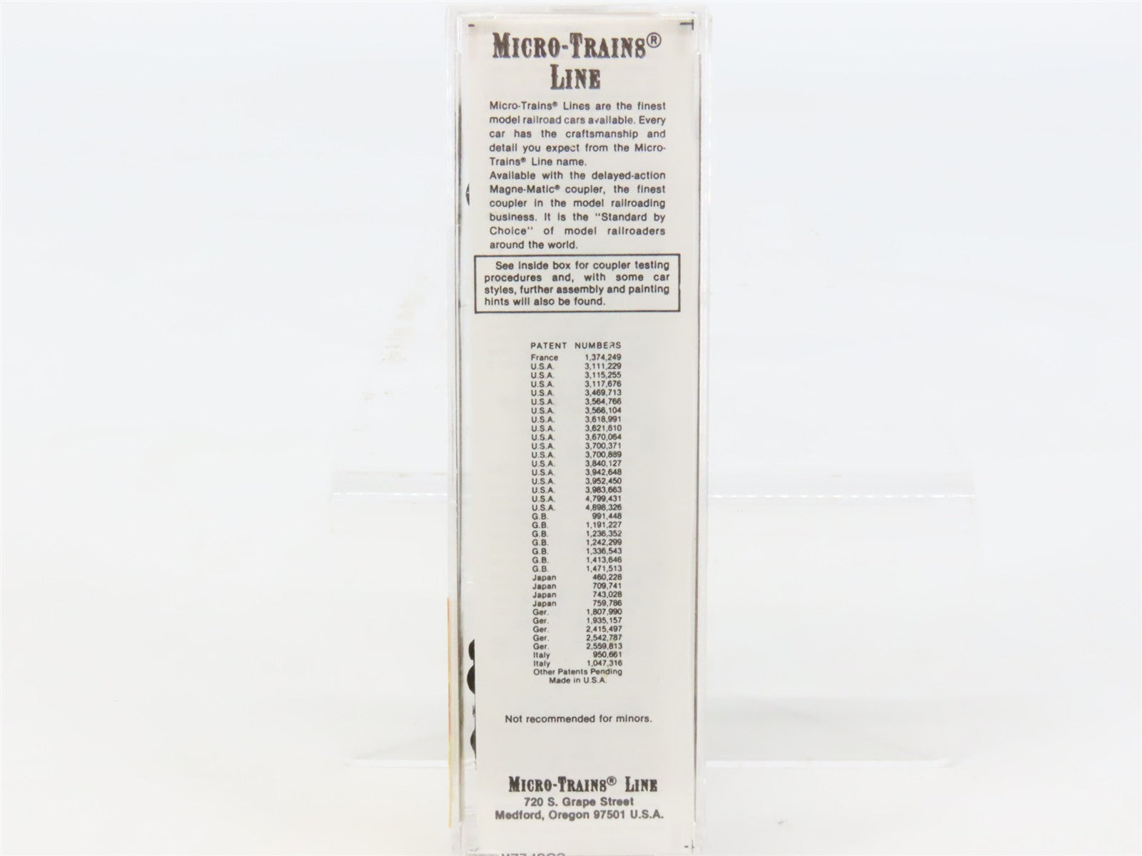 N Scale Micro-Trains MTL 32300 Chicago Great Western 50' Single Door Box Car RTR