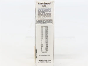 N Scale Micro-Trains MTL 32300 Chicago Great Western 50' Single Door Box Car RTR