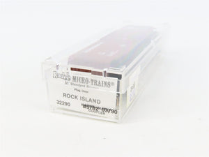 N Scale Micro-Trains MTL 32290 R.I. Rock Island 50' Plug Door Box Car 5782 RTR
