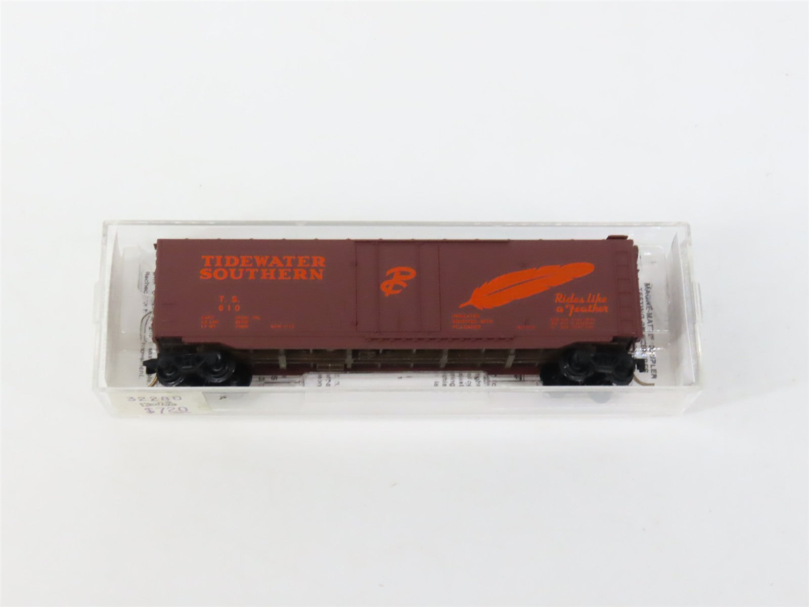 N Scale Micro-Trains MTL 32280 TS Tidewater Southern 50' Box Car 610 RTR